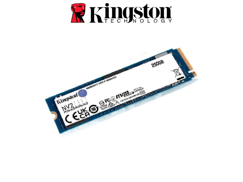 UNIDAD EN ESTADO SOLIDO KINGSTON NV2 NVME PCIE 4.0 250GB (SNV2S/250G)